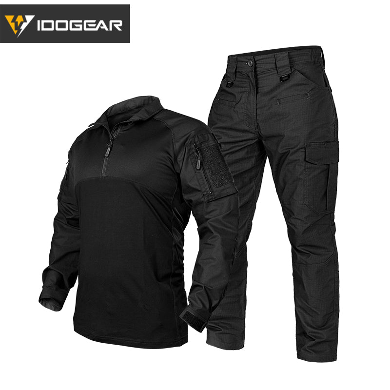 IDOGEAR BSR Tactical Shirts and Pants Military Combat Suit Camo Uniforms UT3013