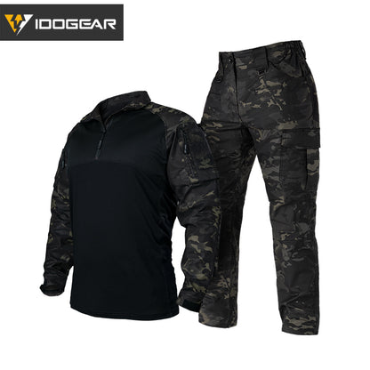 IDOGEAR BSR Tactical Shirts and Pants Military Combat Suit Camo Uniforms UT3013