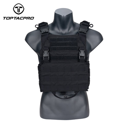 TOPTACPRO Rhino Tactical Vest XN Tactical Vest Quick Release Plate Carrier Military MOLLE Combat Vest 8302