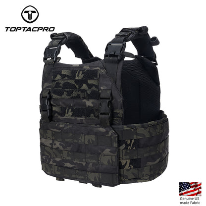 TOPTACPRO Rhino Tactical Vest XN Tactical Vest Quick Release Plate Carrier Military MOLLE Combat Vest 8302