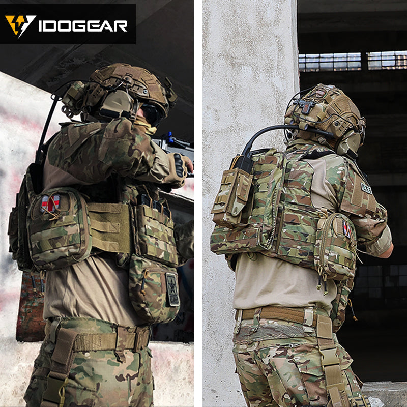 TOP SALE🔥| IDOGEAR G3 Combat Suit Shirts & Pants with Knee Pads Update Version Camo Tactical Uniforms (set) UT3001