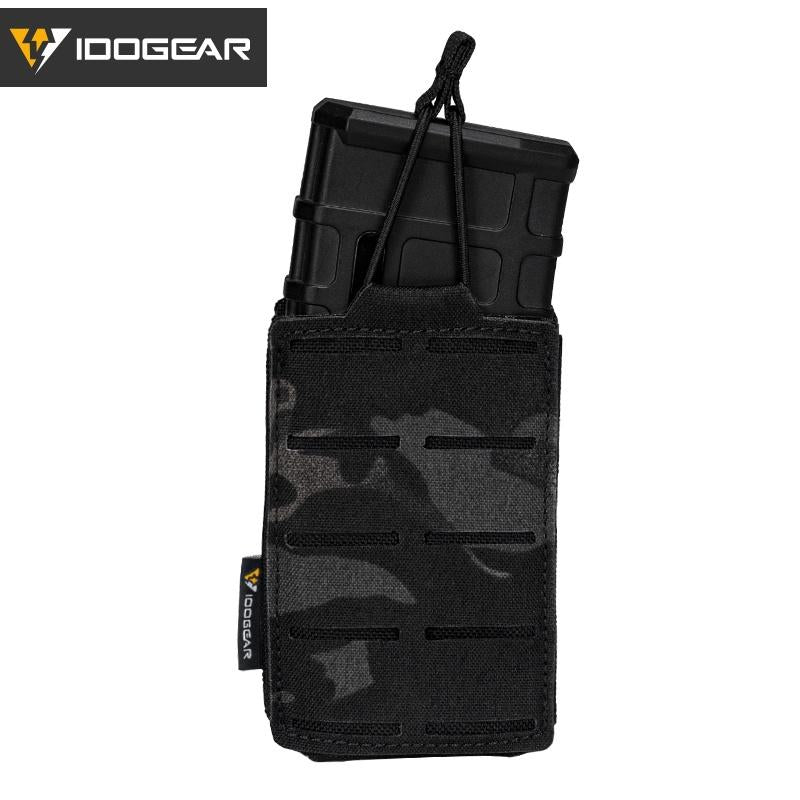 IDOGEAR Tactical Single Mag Pouch For 556 Mag Singel Magazine Carrier Military MOLLE Mag Pouch 3566