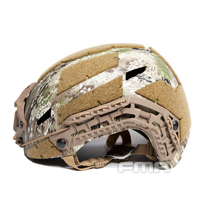 FMA Tactical Caiman Helmet with NVG Shroud Rail Headwear Helmet L/XL Size Helmet Bike Cycling Helmet 1382B