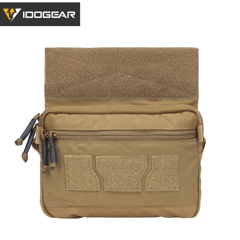 IDOGEAR Tactical Drop Pouch Multi-function Tool Pouch Military Drop Pouch Camouflage Tactical EDC Combat Pouch 3587