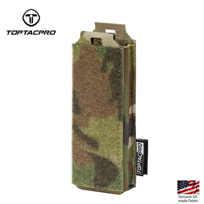 TOPTACPRO Tactical Mini Tool Pouch Storage Bag Molle Magazine Pouch Military Folding-Knife Pouch 8516