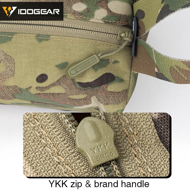 IDOGEAR Tactical Trapezoid Storage Pouch Utility Pouch Packing Cubes Military Multi-function Camouflage Practical Bag Outdoor Gear 35102