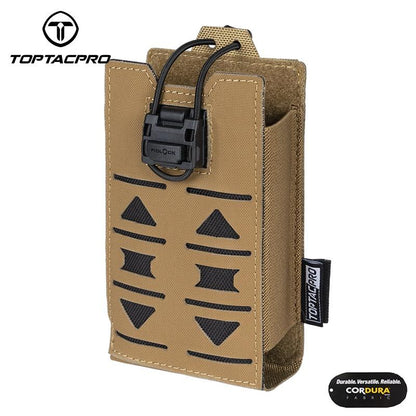 TOPTACPRO Tactical Radio Pouch For 148/152 MPU5 MOLLE Tactical Magazine Pouch 8517