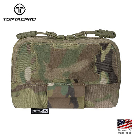 TOPTACPRO Tactical Admin Pouch MOLLE EDC Bag Utility Pouch 500D Cordura Nylon 8510