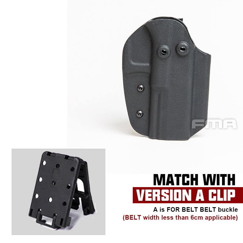 FMA Tactical Holster For G17 Belt Clip Mount System G17 Holder Style A 1340