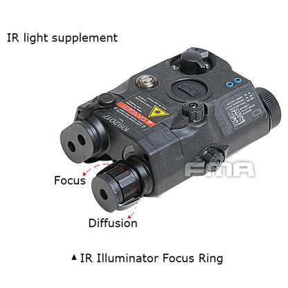 FMA LAB PEQ LA5-C Tactical PEQ Laser Light Lab Laser IR PEQ LA5-A Helmet Accessories New Functional High Power Laser Light Tactical Hiking Camping Wargame Military Gear