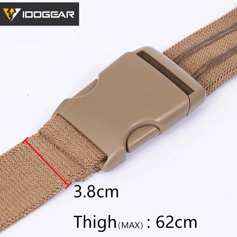 IDOGEAR Tactical Thigh Strap Elastic Band Strap for Thigh Holster Leg Hanger 3417