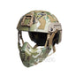 FMA FAST SF Tactical Helmet w/ NVG Shroud Headwear with Half Face Mask Velero Army Wargame Military helmet 1365