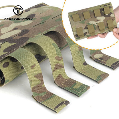 TOPTACPRO Tactical Medical Pouch First Aid Kit EMT IFAK Pouch Molle Micro Medical Pouch Blow-Out Light Pouch EMT EDC Emergency Bag 8522