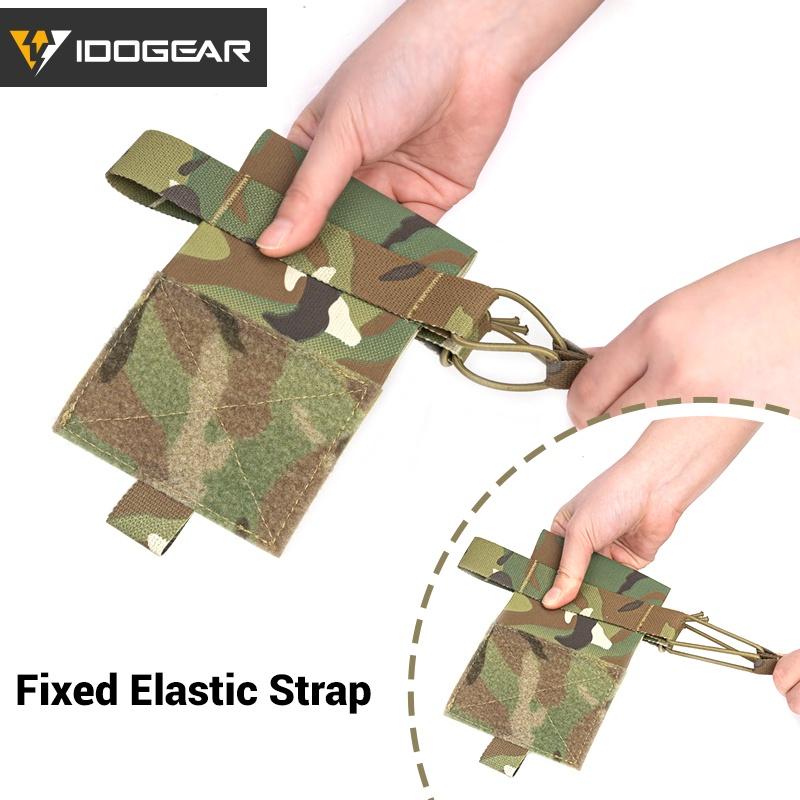 IDOGEAR Tactical Radio Pouch For PRC148/152/MPU5 Military Vest Side Mag Pouch For 556 7.62 Mag FCSK/FCPC Tactical Vest Side Radio Pouch Wingman V2 3585