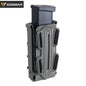 IDOGEAR Tactical Mag Pouch For 9mm Mag Soft Shell Mag Pouch With MOLLE Clip 3515