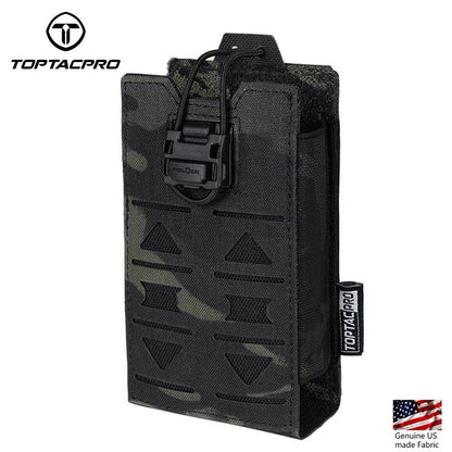 TOPTACPRO Tactical Radio Pouch For 148/152 MPU5 MOLLE Tactical Magazine Pouch 8517