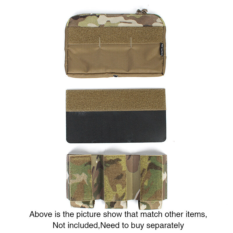 IDOGEAR PEW Tactical DOPE Front Flap Pouch Front Panel Bag FCPC FCSK FERRO Style Chest Hanging Tactical Pouch Military Army Combat Hiking Pouch