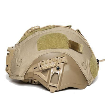 FMA Tactical Helmet Integrated Head Protection System Helmet IHPS Military Army L/XL Helmet with Shroud V-shaped Guide Rail With Helmet Cover Shockproof Helmet With inner pads  Outdoor 1428