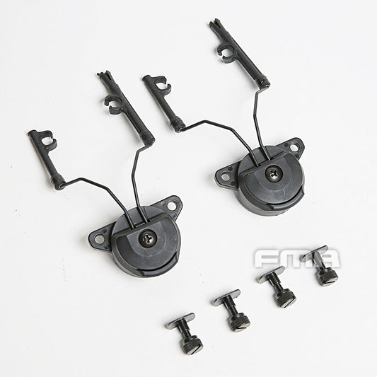 FMA Tactical EX Helmet Rail Adapter Set HeadSet GEN1 Comtac Headset Holder