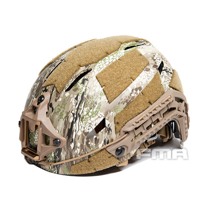 FMA Tactical Caiman Helmet with NVG Shroud Rail Headwear Helmet L/XL Size Helmet Bike Cycling Helmet 1382B