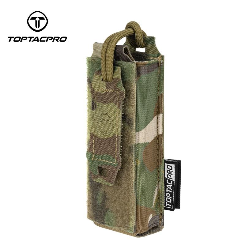 TOPTACPRO Tactical Mini Tool Pouch Storage Bag Molle Magazine Pouch Military Folding-Knife Pouch 8516