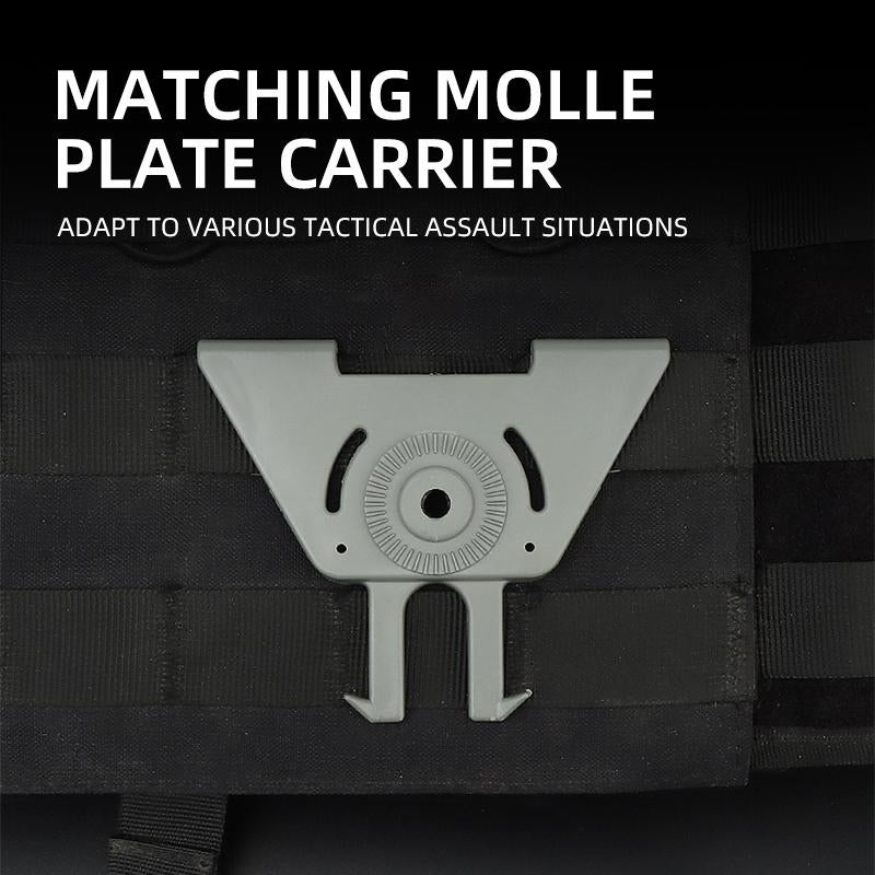 IDOGEAR Tactical MOLLE Clip Rotatable Molle Connector for GB series Holster MG-ACC-10