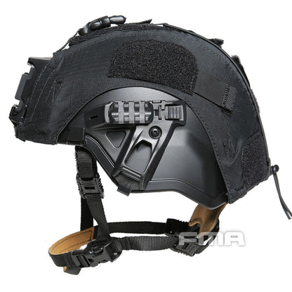 FMA Tactical Helmet Integrated Head Protection System Helmet IHPS Military Army L/XL Helmet with Shroud V-shaped Guide Rail With Helmet Cover Shockproof Helmet With inner pads  Outdoor 1428