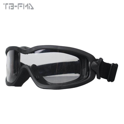 FMA Tactical Goggle With Single Layer JT Spectra Series Goggle Anti-fog Dust Glasses FPS Goggle Wargame Military Sports Cycling Equipments Outdoor 1314A