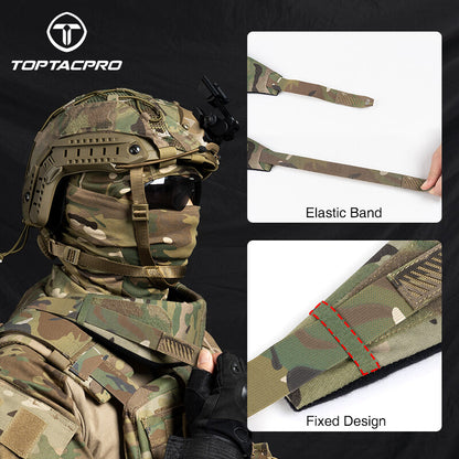 TOPTACPRO Tactical Neck Brace Collar Neck Protector Neck Guards For JPC FCSK 6094 CPC Vest Quick Release 8905