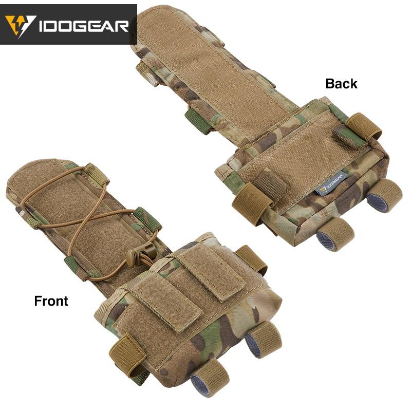 IDOGEAR Tactical MK2 Battery Case Pouch For Tactical Helmet Hunting 3525