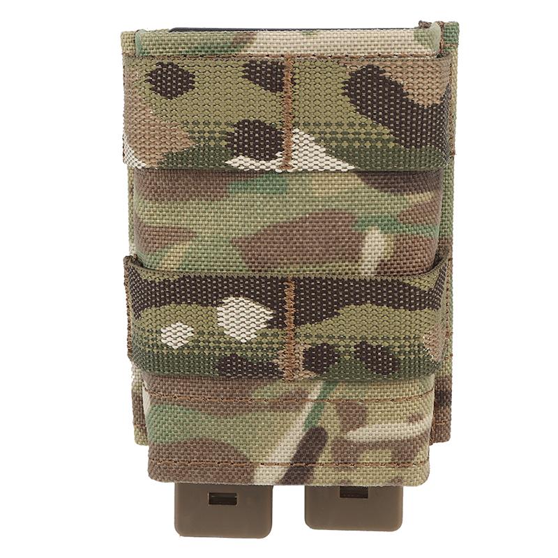 IDOGEAR Tactical Single Magazine Pouch For 5.56mm Mag with Hard Insert Carrier Quick Draw Military Molle Mag Pouch MG-F-11