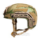 FMA Tactical Caiman Helmet W/ NVG Shroud Rail Camouflage Combat Helmet Paintball Military Camping L/XL Wargame Hiking Military Tactical Helmet 1383B