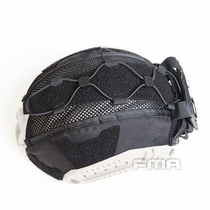 FMA Tactical Helmet Cover For Maritime Helmet with NVG Battery Pouch Multifunctional Military Camouflage Headwear Outdoor 1345