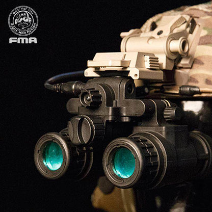 FMA Tactical Binocular Helmet NVG PVS31 Night Vision Dummy With Light Function Version B JUST model no real function Military TB1284