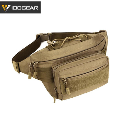 IDOGEAR Tactical Fanny Pack Waist Bag Camo Waist Pack Army Gear Military Camouflage Waist Pouch 3544