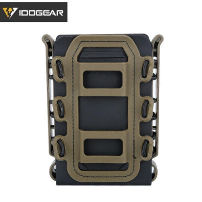 IDOGEAR Tactical Soft Shell Carrier Pouches With Molle Clip 7.62mm G Code 3516