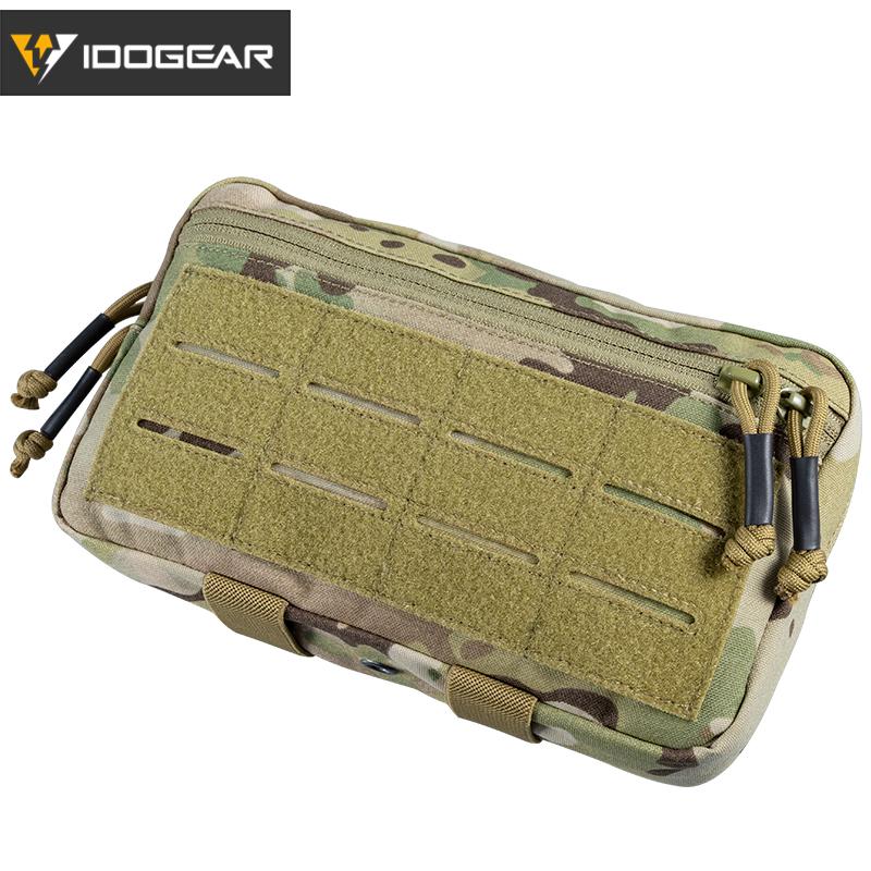 IDOGEAR Tactical Utility Pouch MOLLE Military EDC Bag Multi-function Camouflage Pouch 3563