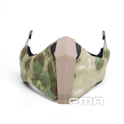 FMA Tactical Half Face Mask for Fast / High Cut / MT Helmet Military Mask Outdoor Cycling Face Mask 1304