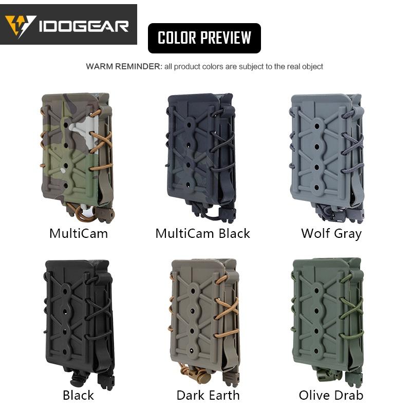 IDOGEAR Tactical HS Magazine Pouch For 5.56/7.62 MOLLE 3560