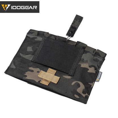 IDOGEAR Tactical First Aid Kit Pouch Medical Organizer Pouch MOLLE 9022B Medical Equipment 3548