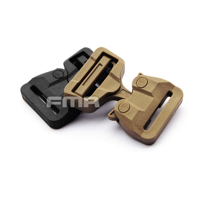 FMA Multi-function tactical Buckle For 1.5 Inch MOLLE System Complete Buckle Strap 100% Polymer Outdoor Gear TB1247