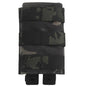 IDOGEAR Tactical Single Mag Pouch For 7.62mm Mag with Hard Insert Carrier Quick Draw Military Molle Mag Pouch MG-F-18