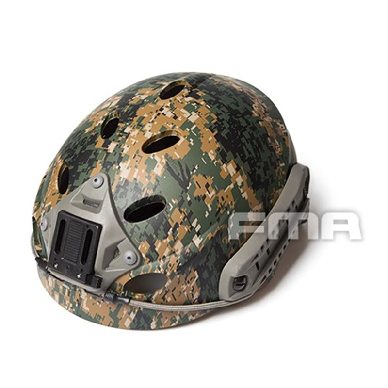 FMA Tactical Helmet Special Force Recon Headwear with Rail & NVG Shroud Military Wargame Training Portective Helmet Survival Kit 1246