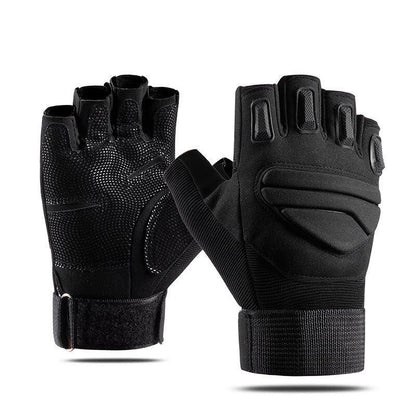 IDOGEAR Tactical Gloves Half finger Sports Gloves For Climbing Cycling Weightlifting Wear-resistant Velcro Wristband Breathable Ajustable Gloves 3697