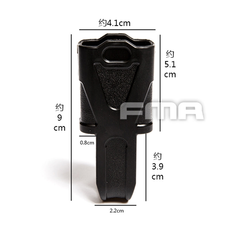 FMA MP5 Magazine Holder Pull SMG Magazine Rubber Holder Tactical Mag Pull Rubber Cage Loops Fast Mag Magazine Assist Camouflage military army magazine pouch Outdoor TB1204