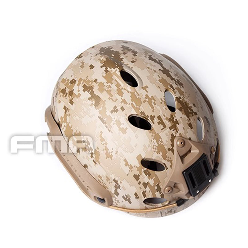 FMA Tactical Helmet Special Force Recon Headwear with Rail & NVG Shroud Military Wargame Training Portective Helmet Survival Kit 1246