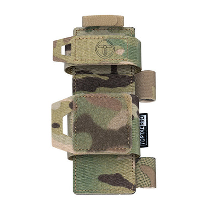 TOPTACPRO Tactical Tourniquet & Scissor Holder Tactical Tourniquet Pouch MOLLE EMT Multi-function Tool Pouch 8525