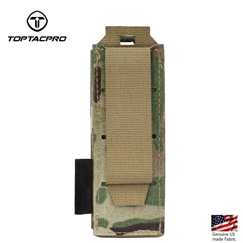 TOPTACPRO Tactical Mini Tool Pouch Storage Bag Molle Magazine Pouch Military Folding-Knife Pouch 8516