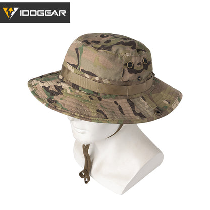 IDOGEAR Tactical Bonnie Hat Water-Resistant Breathable Nylon Cap Adjustable Multi-colors Hiking&Camping Camouflage Gears 3620