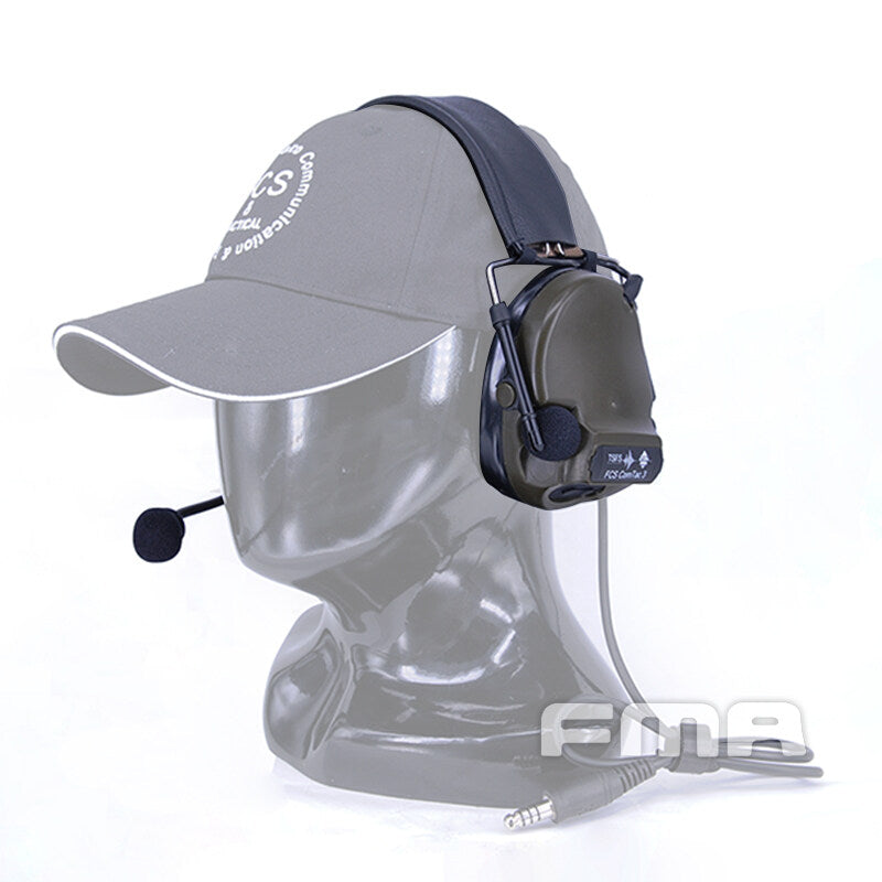 FMA FCS Tactical Headset COMTAC3 Headset Communication Pickup Noise Reduction Protection Military Headset